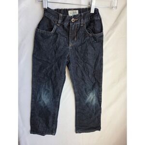 The Children's Place Bootcut Jeans Boys Blue Dark Wash Regular Mid Bootcut
